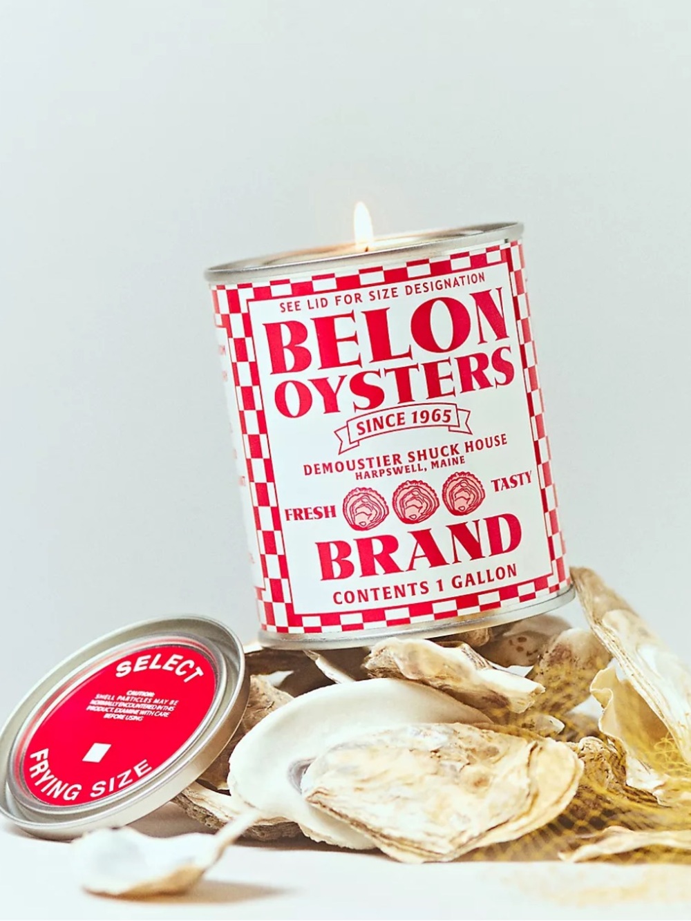 {Anthropologie} Annapolis Candle Vintage Belon Oyster Candle